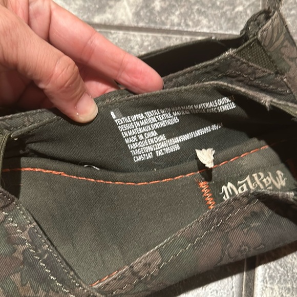 Mad Love canvas flats - floral camo print - Picture 3 of 4